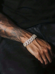 kazare Alloy Rhodium Bracelet