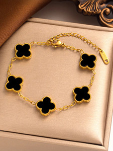 Winnifred Stainless Steel Crystal Gold-plated Bracelet