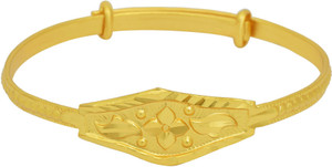 MissMister Brass Gold-plated Kada