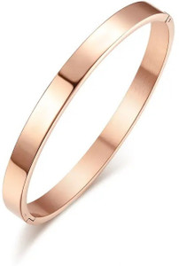 MEENAZ Brass, Metal, Copper, Alloy, Steel, Stainless Steel Gold-plated Kada