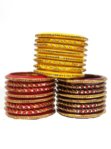 Lahthi Wala Lac Bangle Set