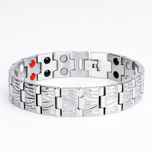 ROYALECLASSIC Stainless Steel Titanium Bracelet