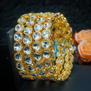 Panini Jewels Alloy Gold-plated Bangle Set