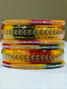 AMCM Lac Cubic Zirconia Bangle Set