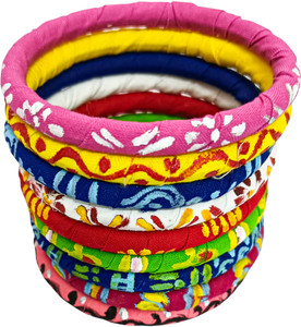 Soundarya boutique Fabric Bangle Set