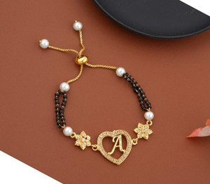 CHOPDA BUSSINESS HUB Alloy Diamond Gold-plated Bracelet