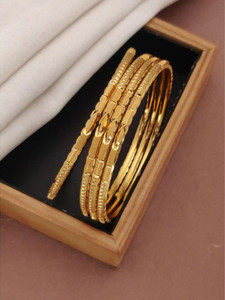 TSF Jewellery Copper Gold-plated Bangle