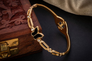Metrolife Metal Gold-plated Kada