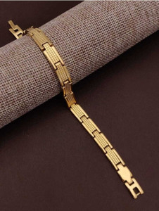 FEEDNIX Stainless Steel Gold-plated Bracelet