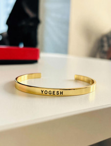 Konigo Brass Gold-plated Cuff