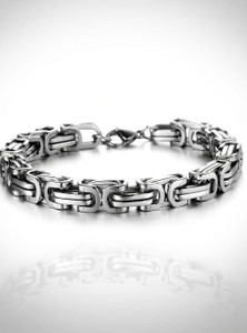 IGA COLLECTION Stainless Steel Platinum Bracelet