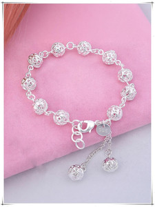 Nilu's Collection Copper Sterling Silver Bracelet