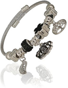 Neo Smarrt Alloy, Stainless Steel Charm Bracelet