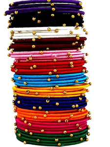 Siddhi Vinayak Collection Dori Beads Bangle Set