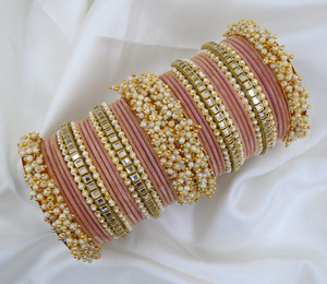 Mayra Creation Metal Bangle Set