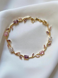 BnBJwells Stainless Steel Cubic Zirconia Bracelet