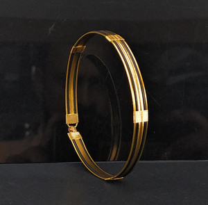 AFJ GOLD Brass, Alloy Gold-plated Bracelet