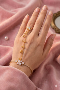 Amar Beauty and Jewls Alloy Beads, Diamond Ring Bracelet