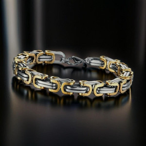 impression Stainless Steel Titanium Bracelet