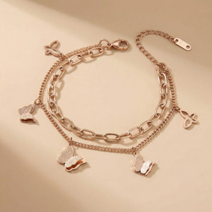 MYKI Stainless Steel Copper Bracelet
