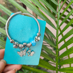 Rapid Alloy, Stainless Steel Charm Bracelet