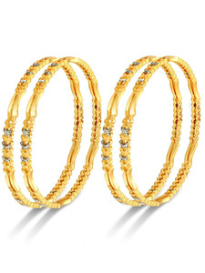 DIMIKI Alloy Gold-plated Bangle