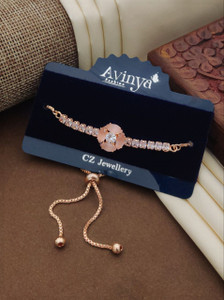 NENS JWL Brass Diamond Copper Bracelet