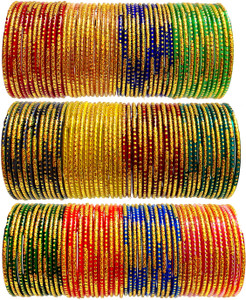 VAKANGAN Glass Bangle Set