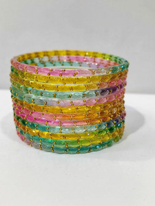 ABC Glass Bangle Set