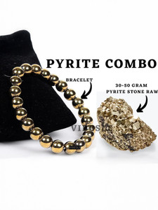 VIBESLE Pyrite Crystal Bracelet