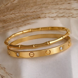 packnpromo Stainless Steel Bracelet Set Pack of 2 - Image 4