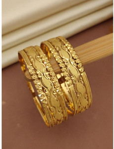 VFA Alloy Gold-plated Bangle Set