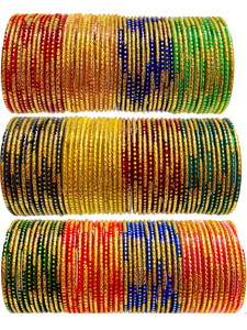 VAKANGAN Glass Bangle Set