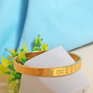 FEEDNIX Stainless Steel Gold-plated Kada