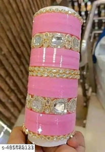 whatowear Alloy Diamond Gold-plated Chudas