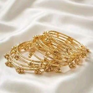 Tiijori Alloy Gold-plated Bangle