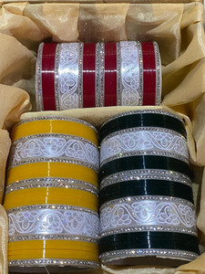 DLAXMI Plastic Cubic Zirconia Chudas