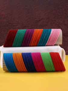 OURVIC Metal Bangle Set