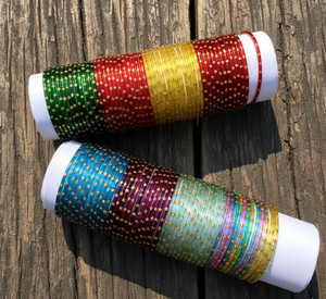 RP BADLAS Glass Bangle Set