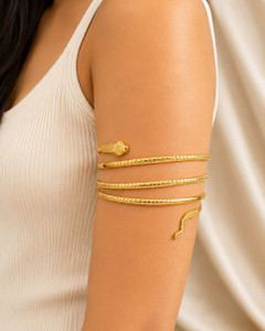 Jaya Jewel Alloy Gold-plated Armlet