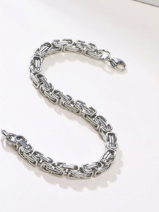 IGA COLLECTION Stainless Steel Platinum Bracelet
