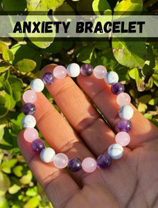 Crystal And shades Crystal Beads, Agate, Crystal, Jade, Quartz Bracelet