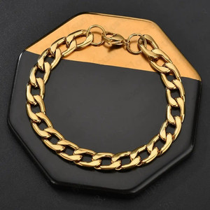 METRONAUT Metal, Alloy, Stainless Steel Gold-plated Bracelet