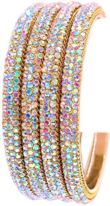 RKGlow Brass Bangle Set