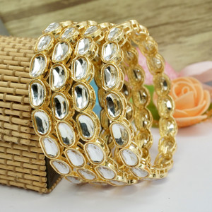 Panini Jewels Alloy Gold-plated Bangle Set