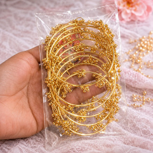 LAXMIE Enterprises Alloy Gold-plated Bangle Set