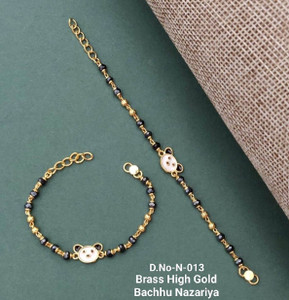 DIMIKI Brass Gold-plated Charm Bracelet