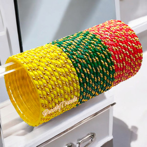 BeautyTrends Glass Bangle Set