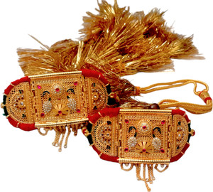 karishma fashion home Alloy Agate Gold-plated Armlet