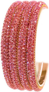 RKGlow Brass Bangle Set